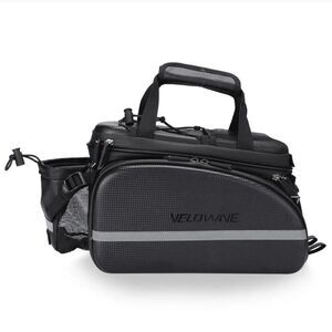 VELOWAVE Waterproof Trunk Bag BLACK Nwt